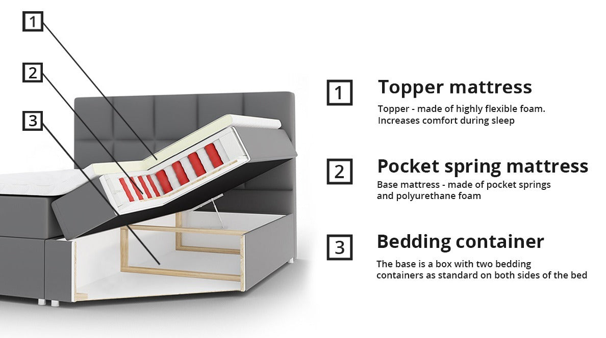 Continental bed 70571