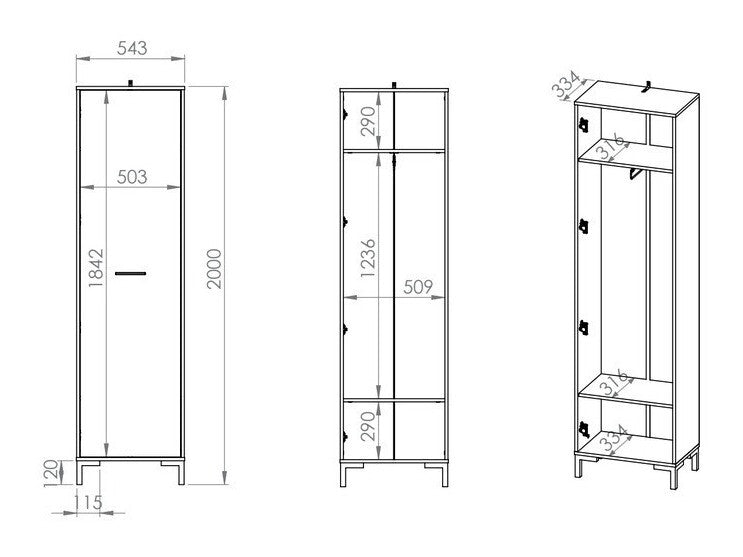 Hallway set 309032