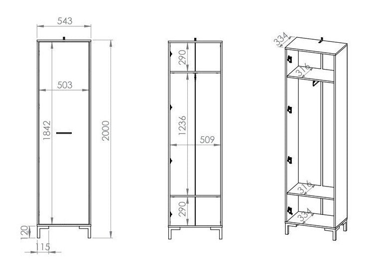 Hallway set 309088