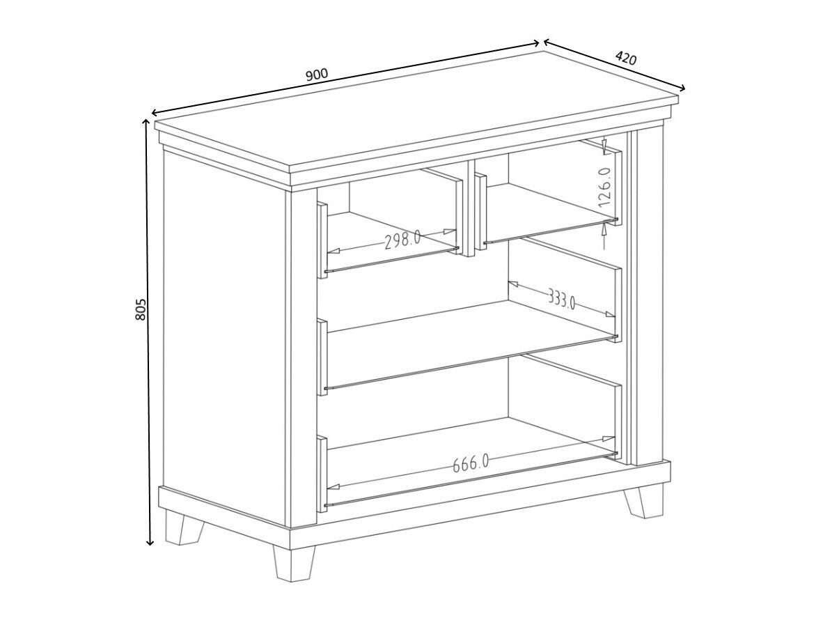 Chest of drawers 341352