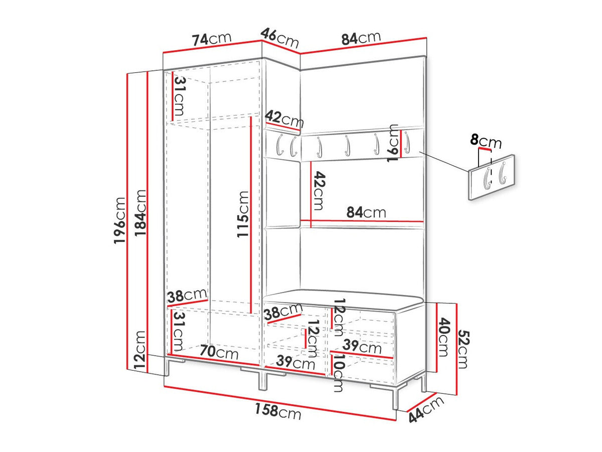 Hallway set 451152