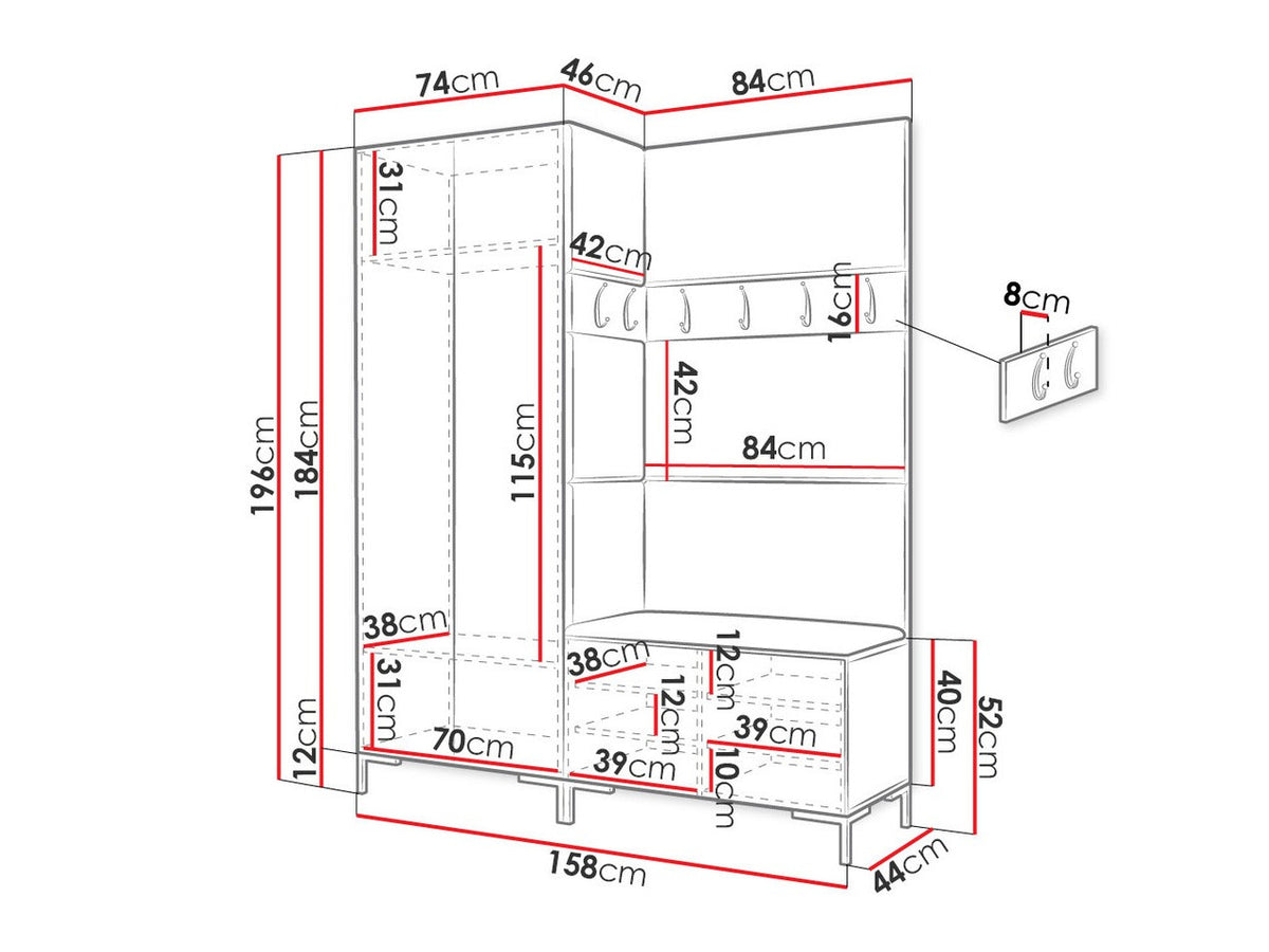 Hallway set 451152