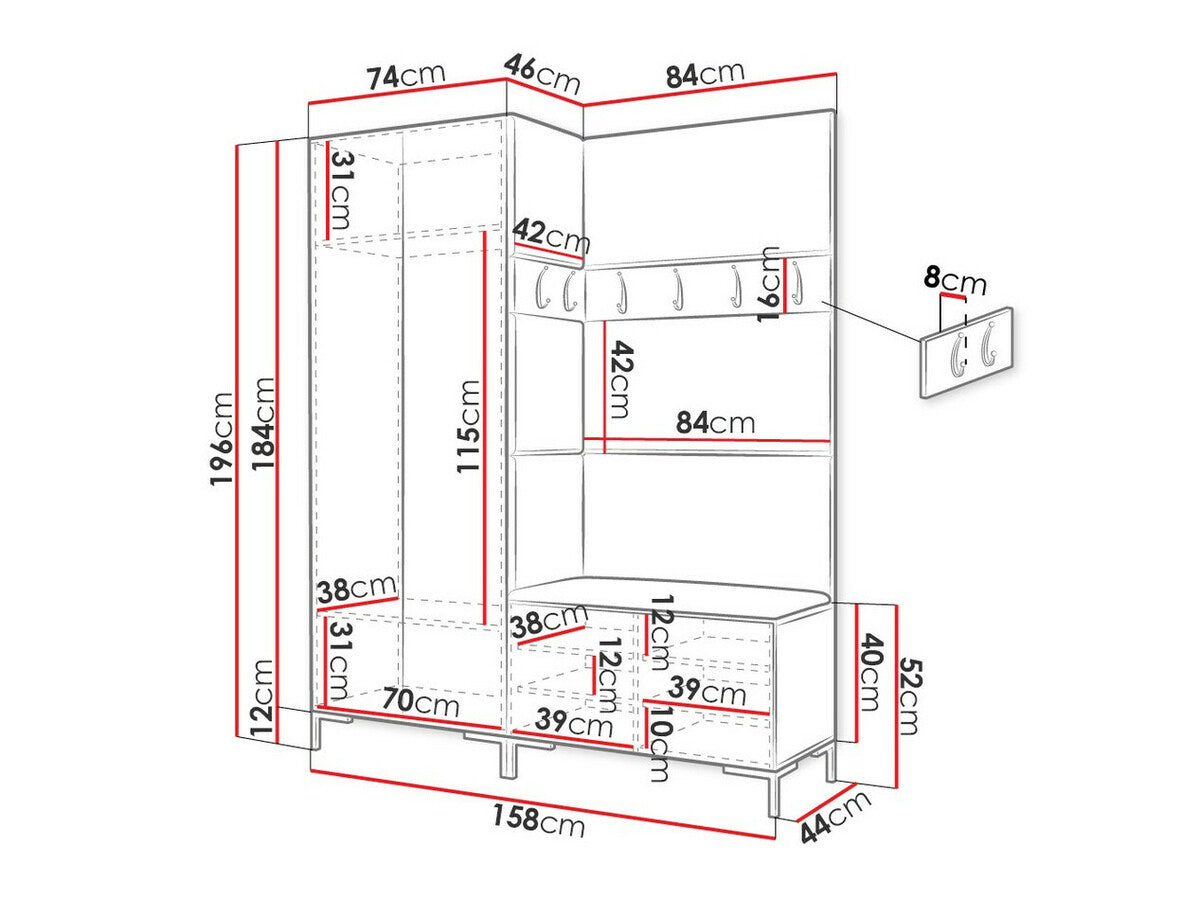 Hallway set 451825