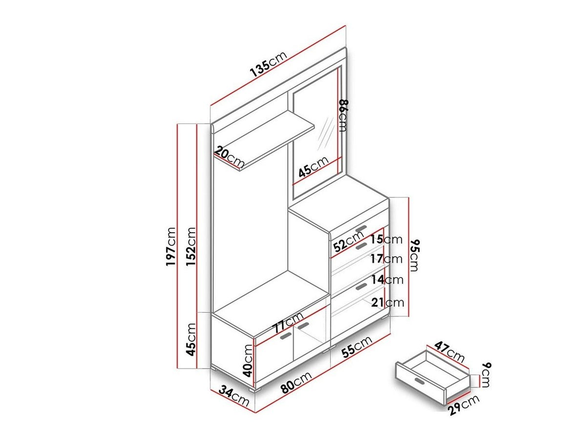 Hallway set 81241
