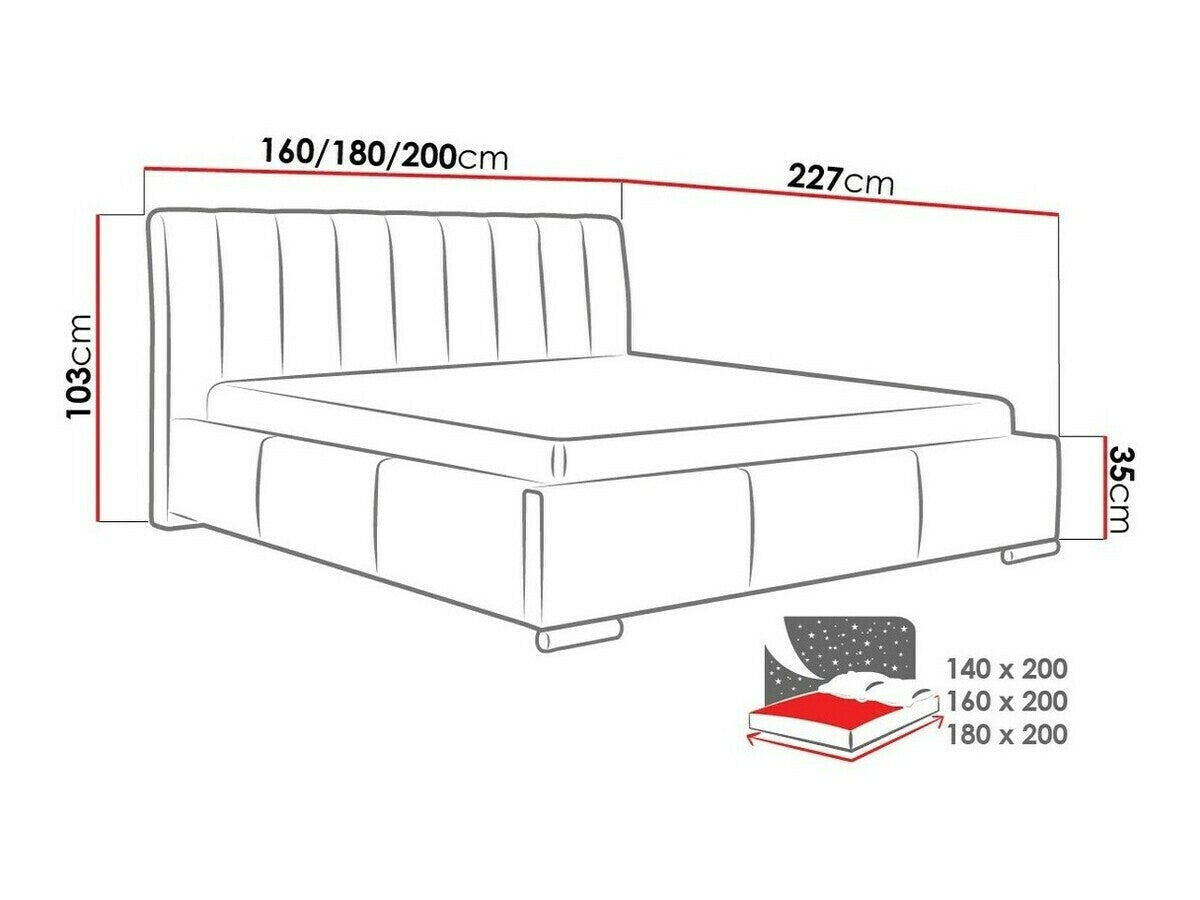 Bed 66351