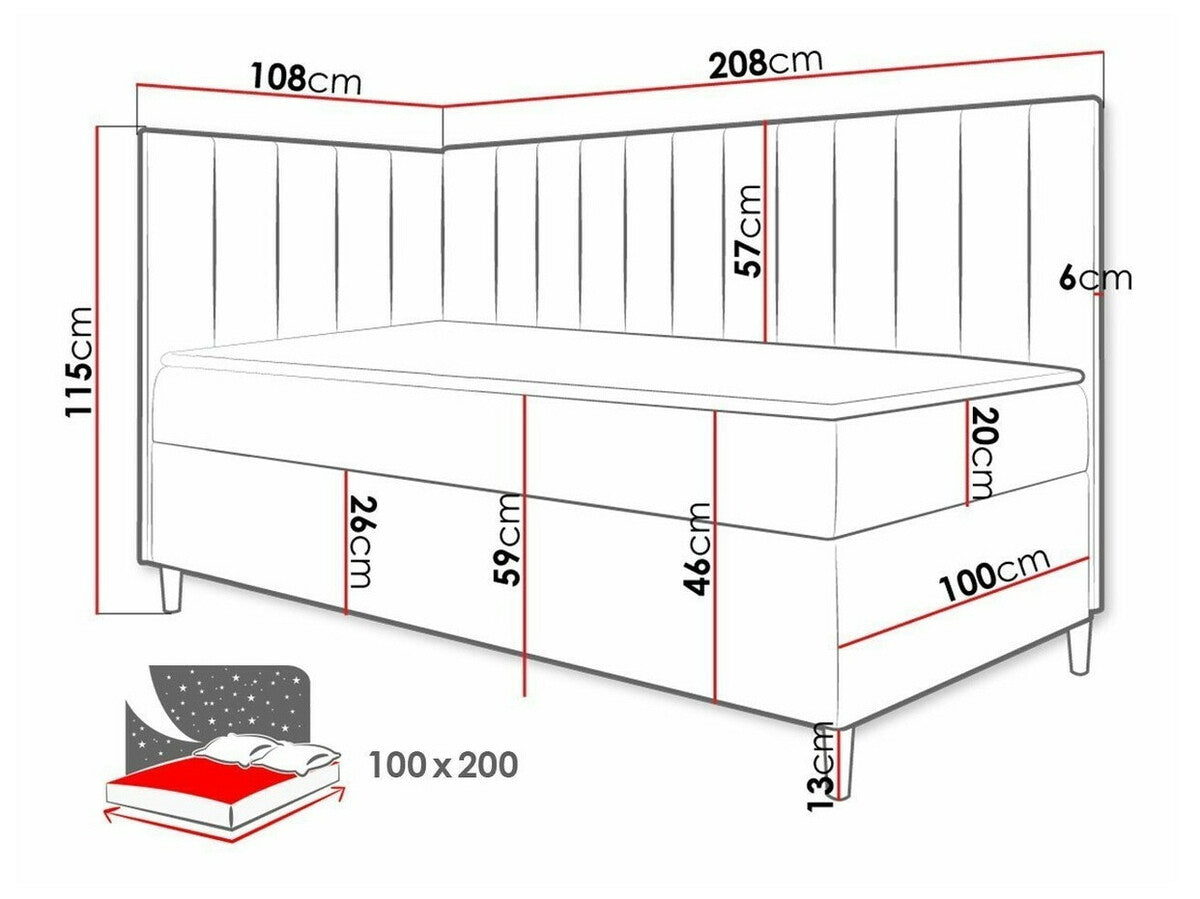 Continental bed 469516