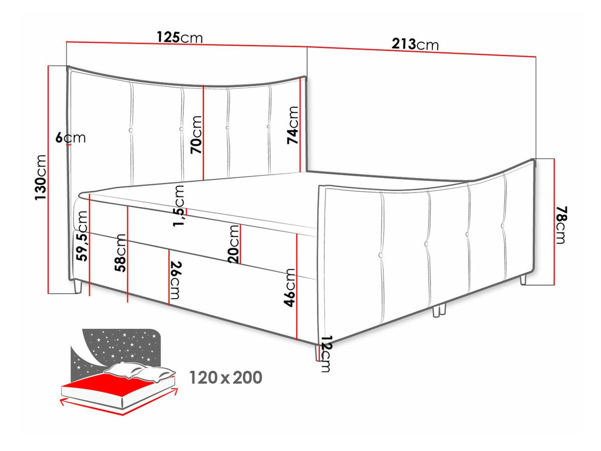 Continental bed 471355