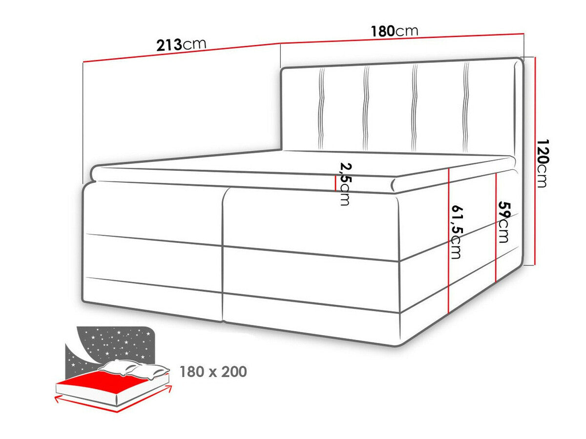 Continental bed 233823