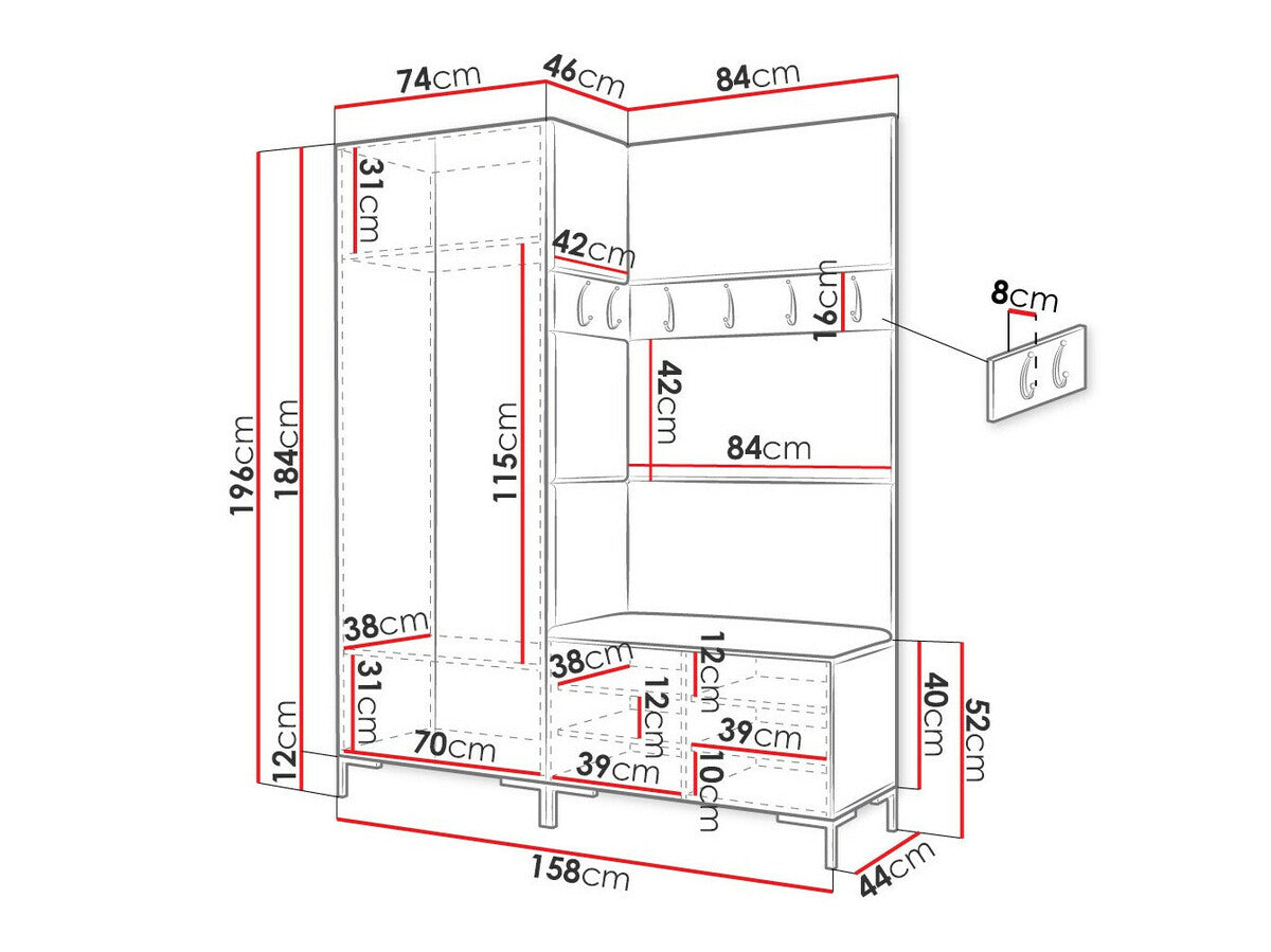 Hallway set 451825