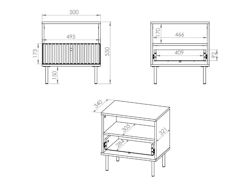 Bedside table 499280