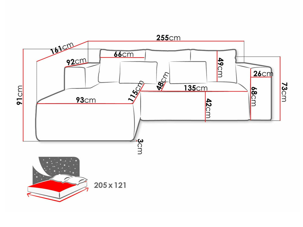 Corner sofa 502993
