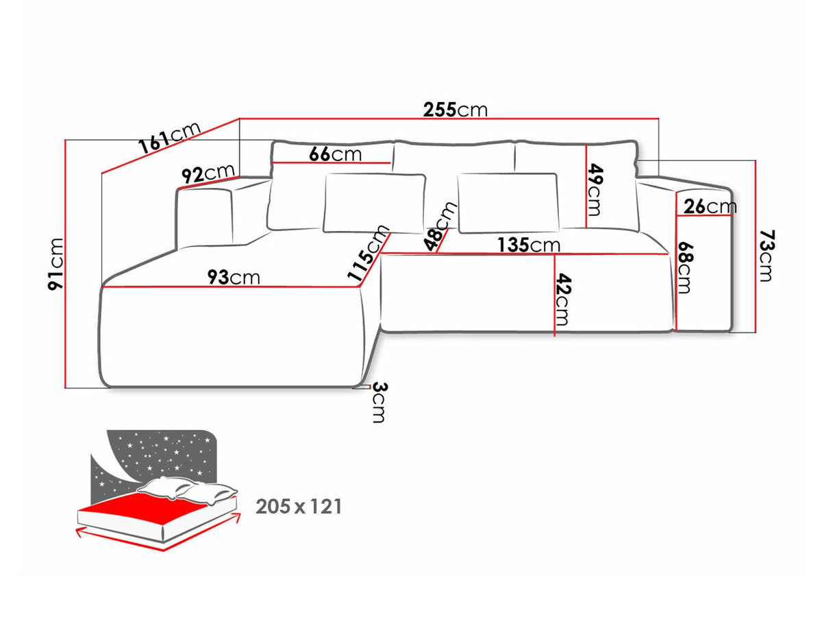 Corner sofa 502993