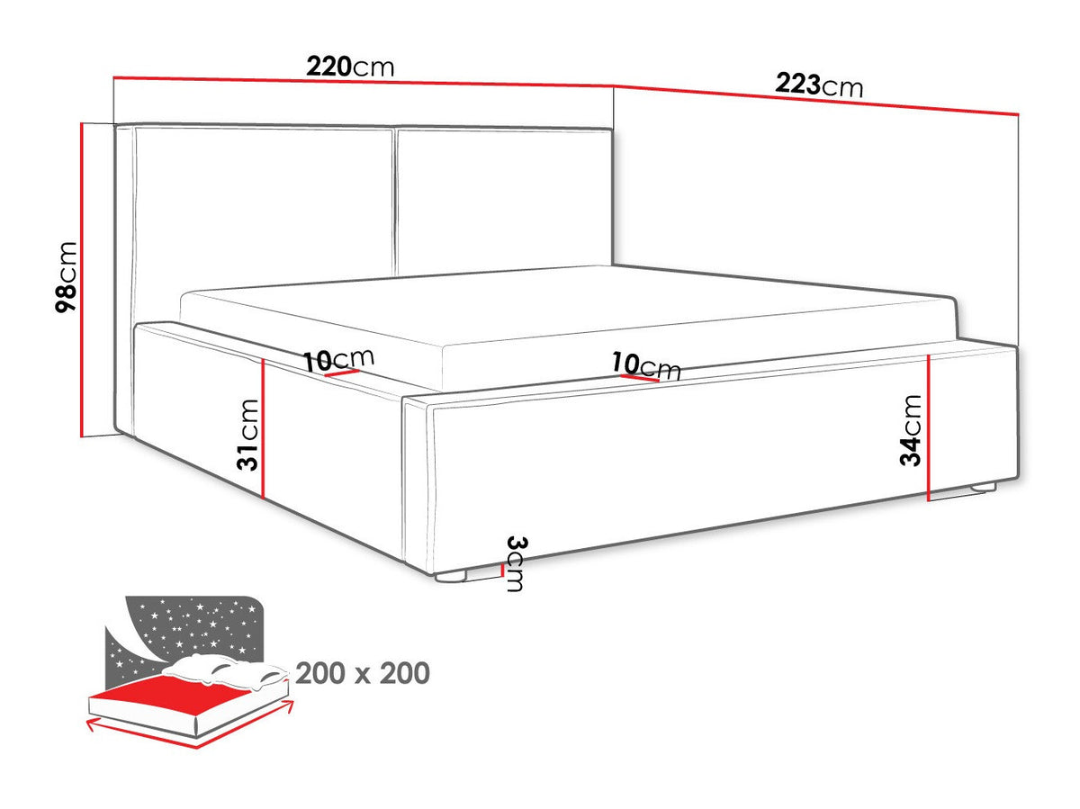 Bed 512833