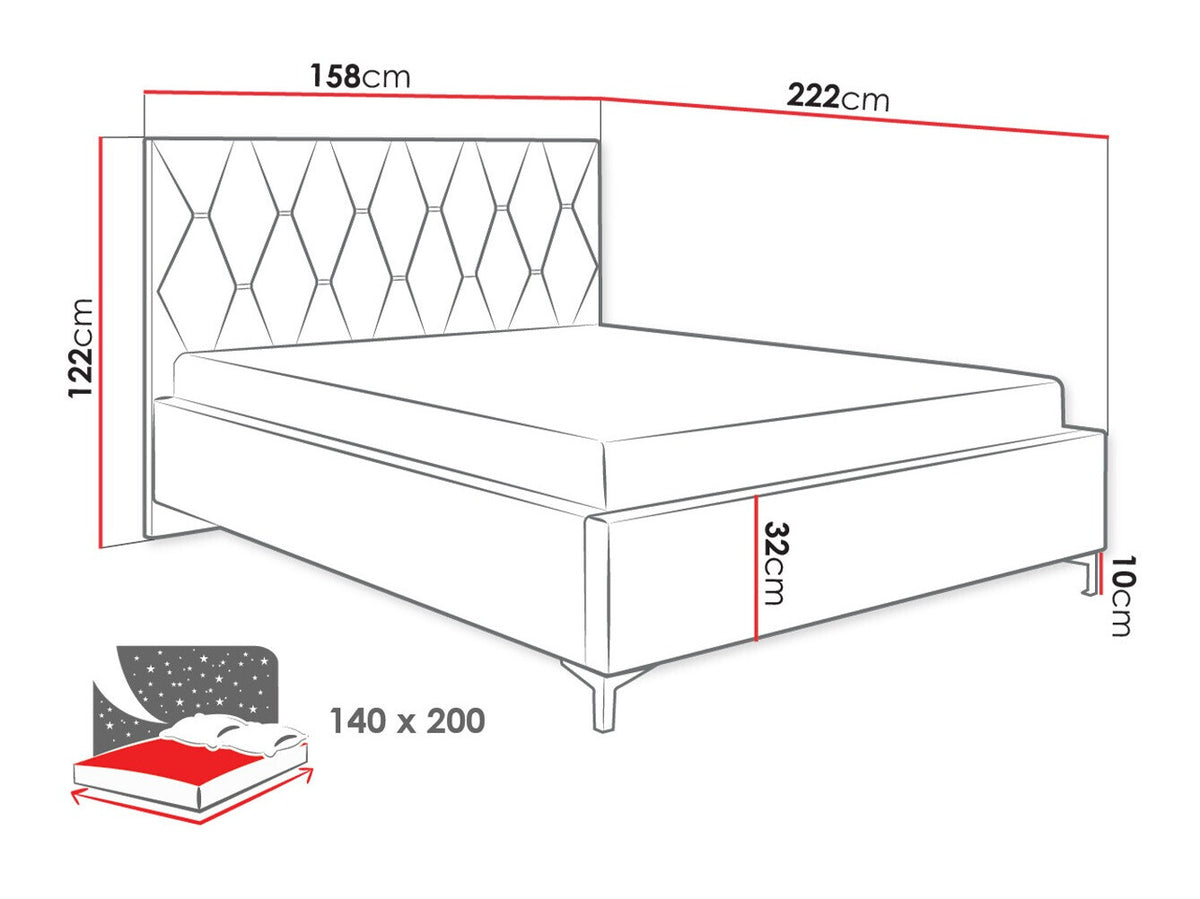 Bed 515996