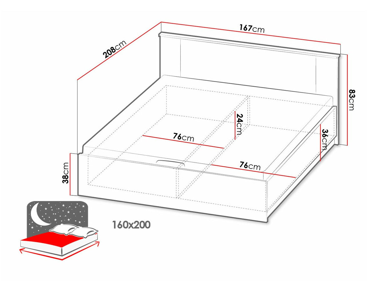 Bed 528107