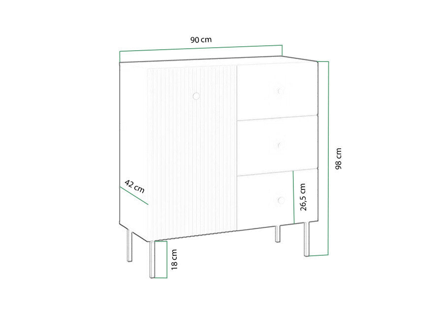 Chest of drawers 502529