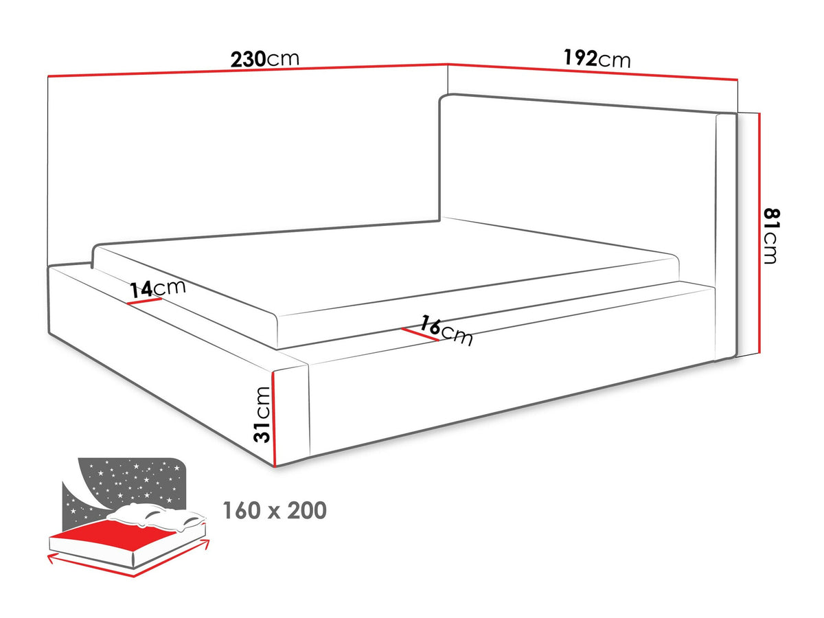 Bed 544159