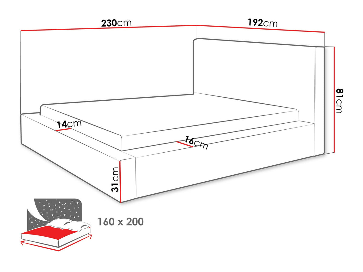 Bed 544159