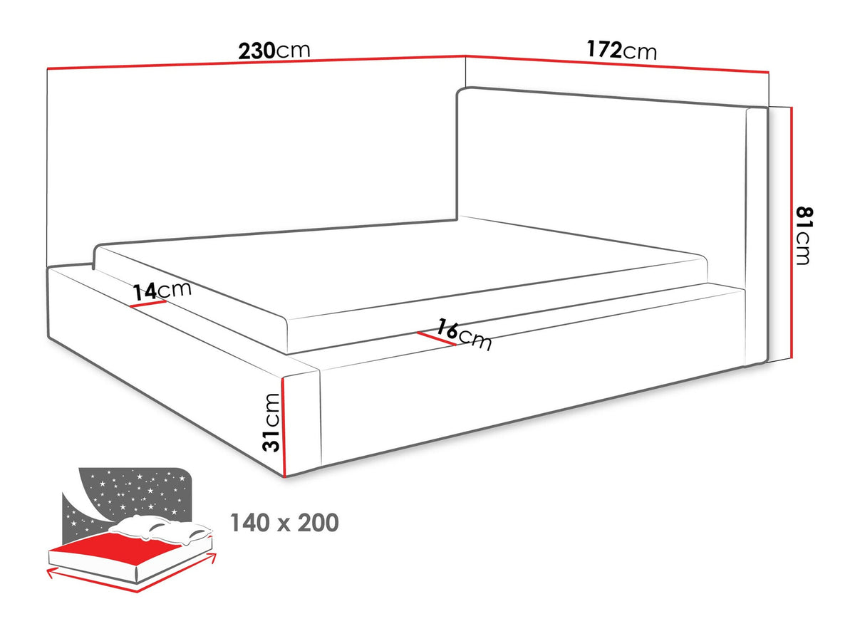 Bed 544159