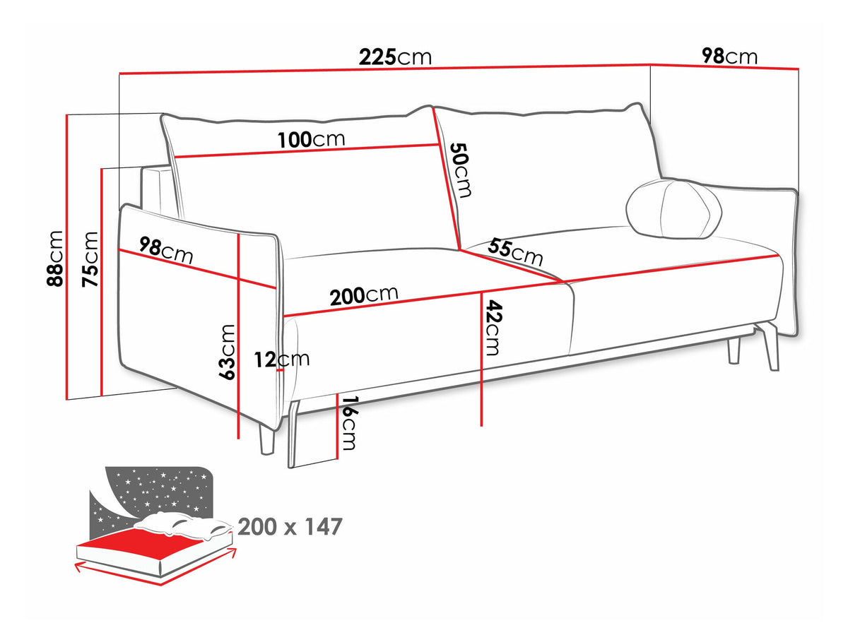 Sofa bed 544217