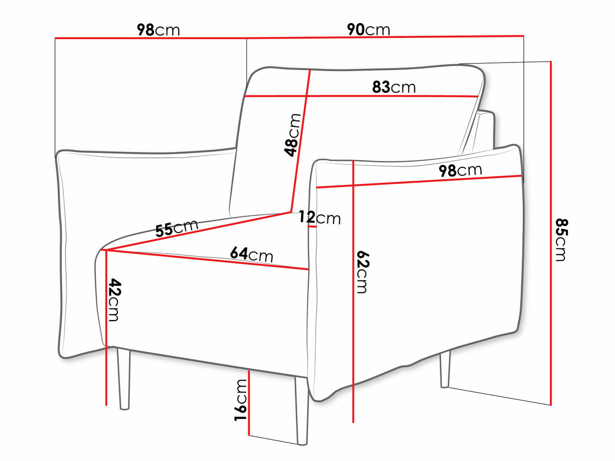 Armchair 544354