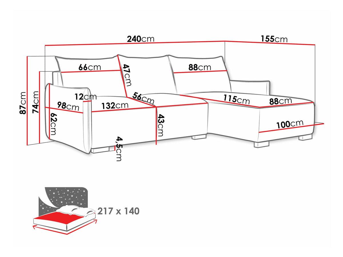 Corner sofa 548973