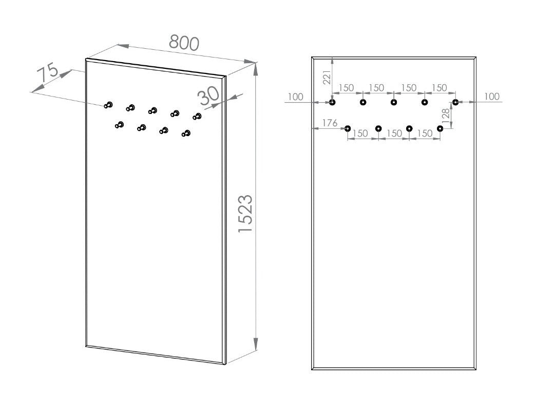 Coat rack 551092