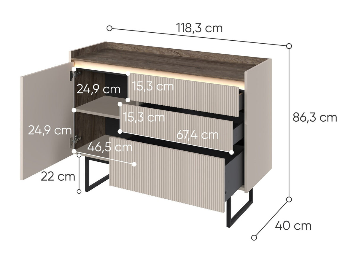 Chest of drawers 552988