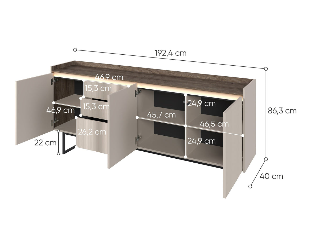 Chest of drawers 553004
