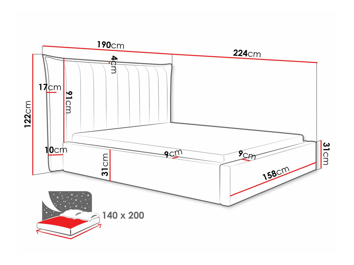 Bed 561101