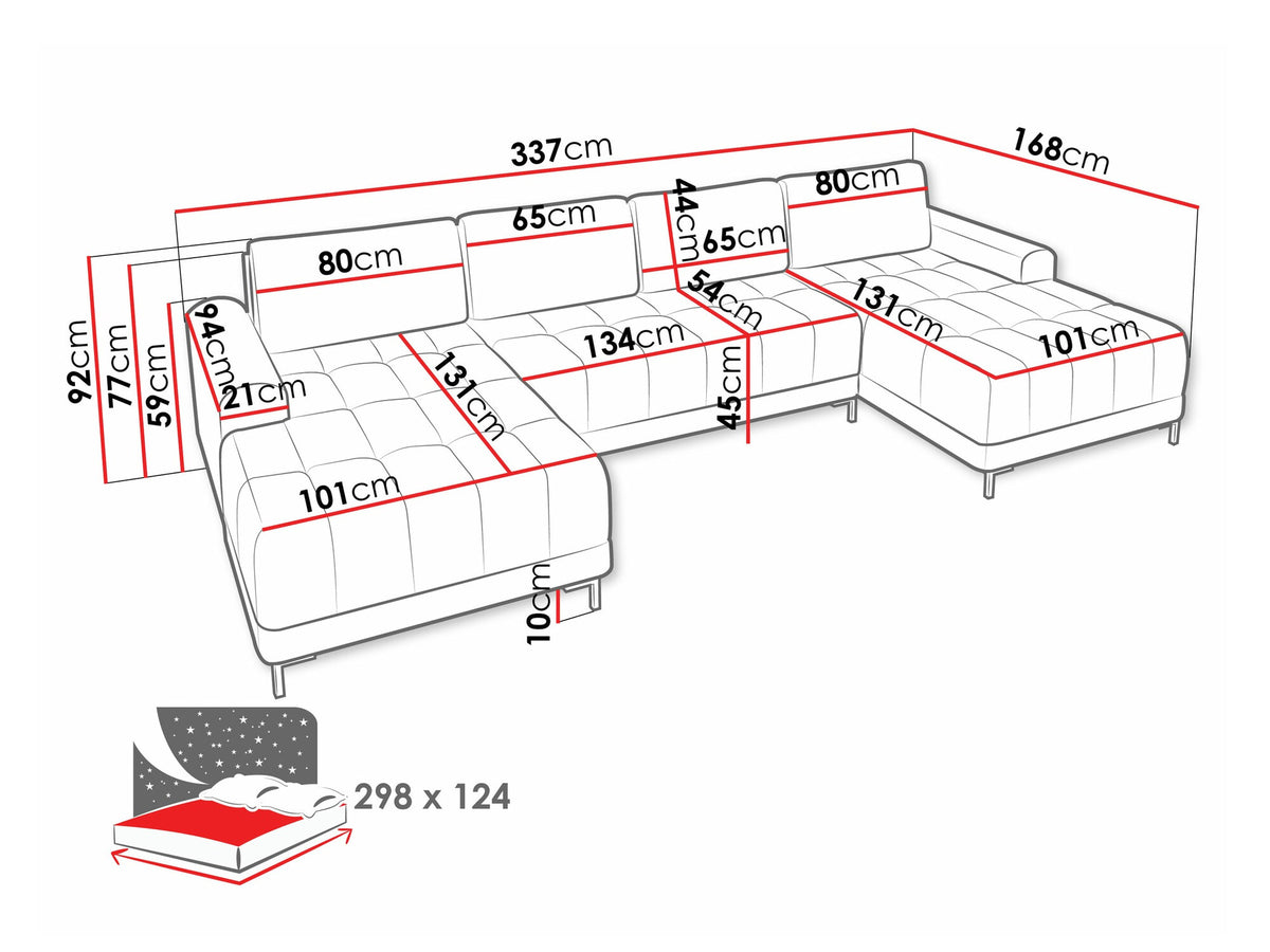 Corner sofa 561206