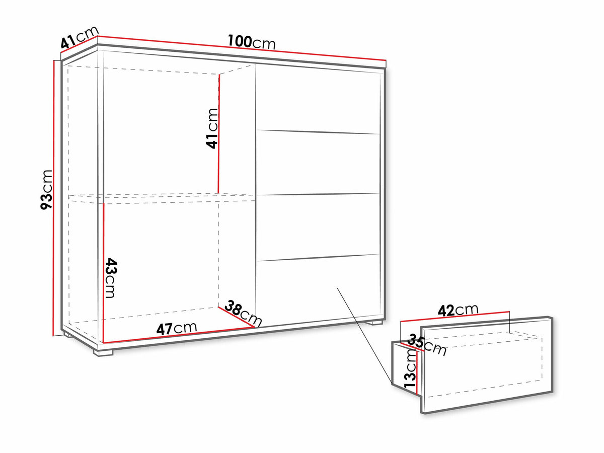 Chest of drawers 563638
