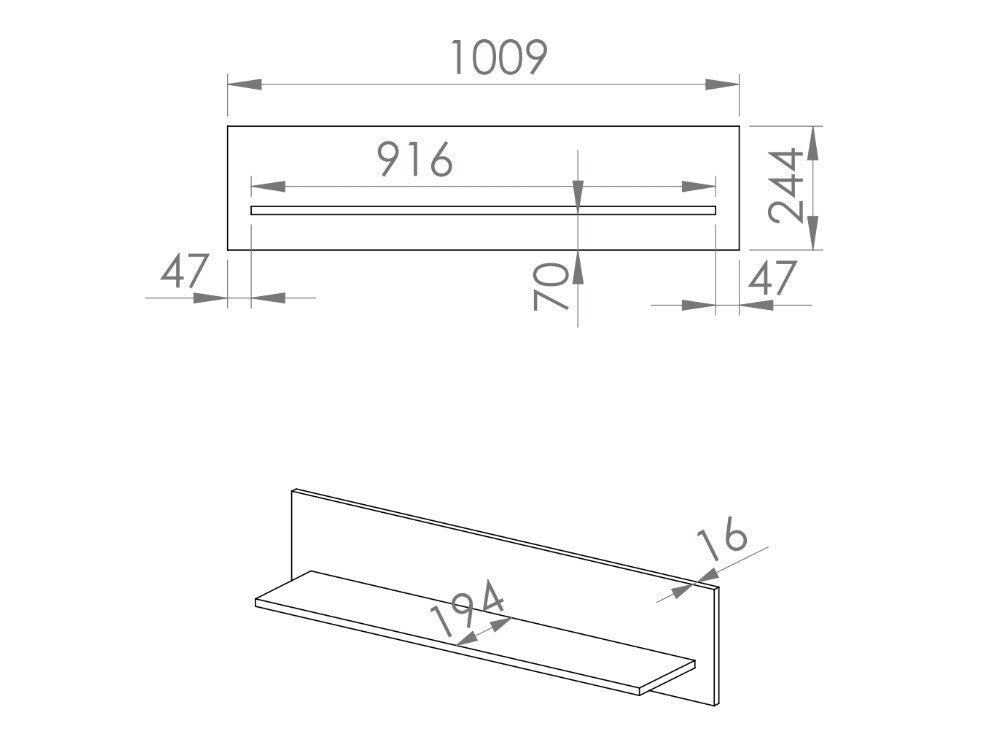 Wall shelf 564667