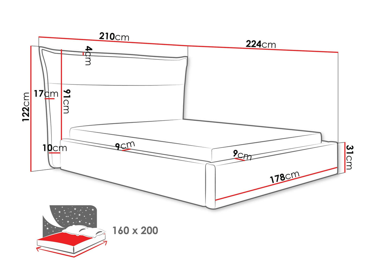 Bed 560397