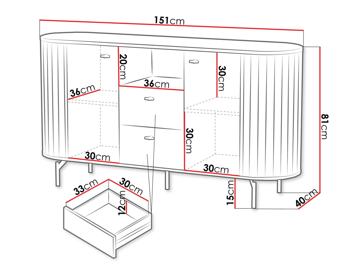 Chest of drawers 567570