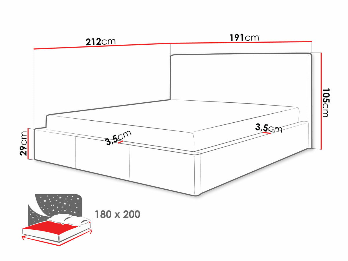 Bed 206726