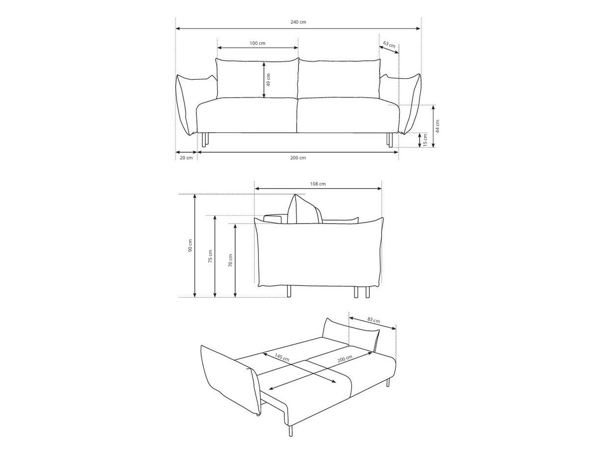 Sofa bed 486436