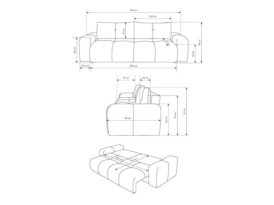 Sofa bed 576668