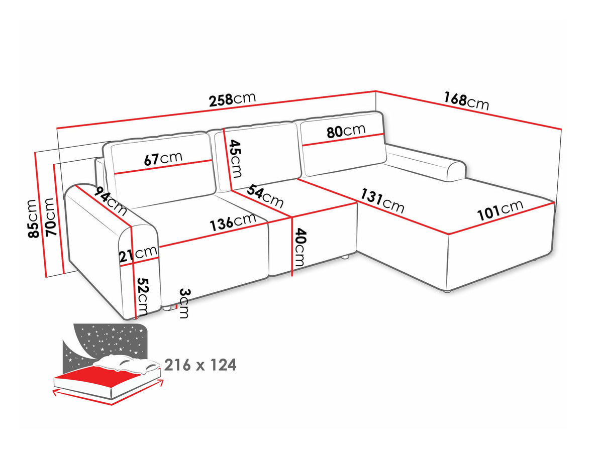 Corner sofa 584231