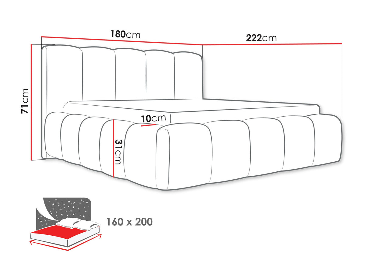 Bed 586799