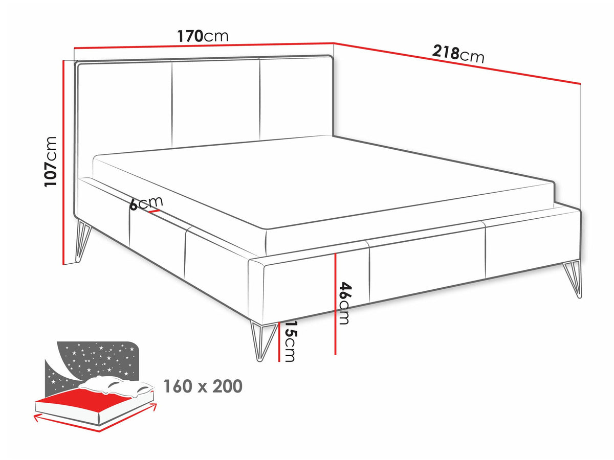 Bed 589092