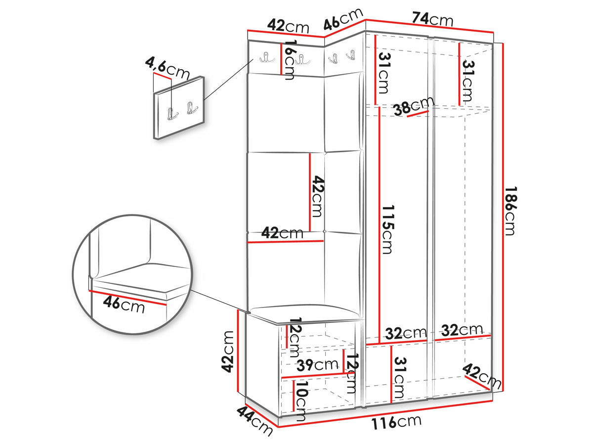 Hallway set 481433