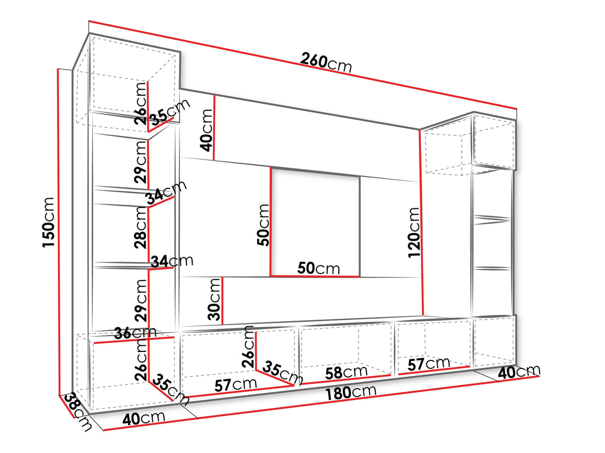Living room set 555059
