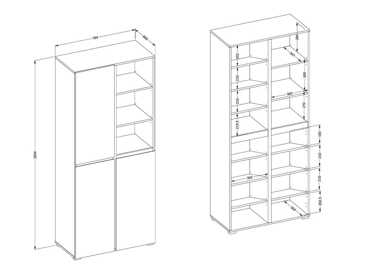Shoe shelf 556849
