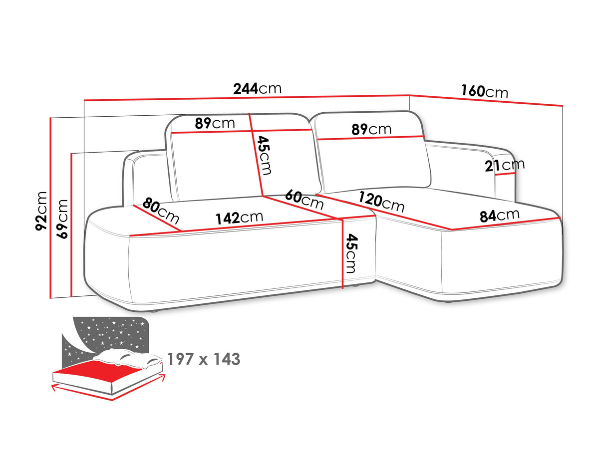 Corner sofa 596378
