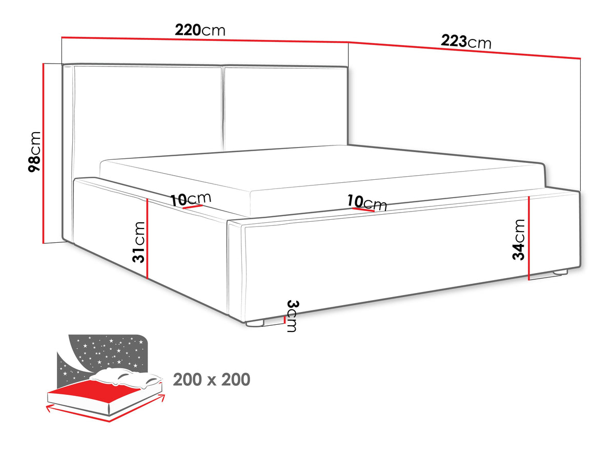 Bed 512833
