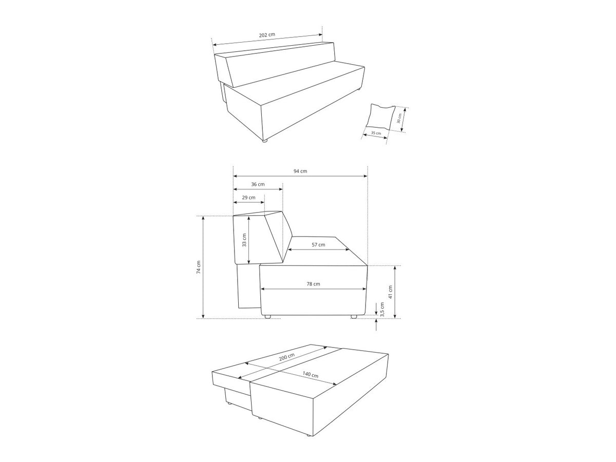 Sofa bed 598938