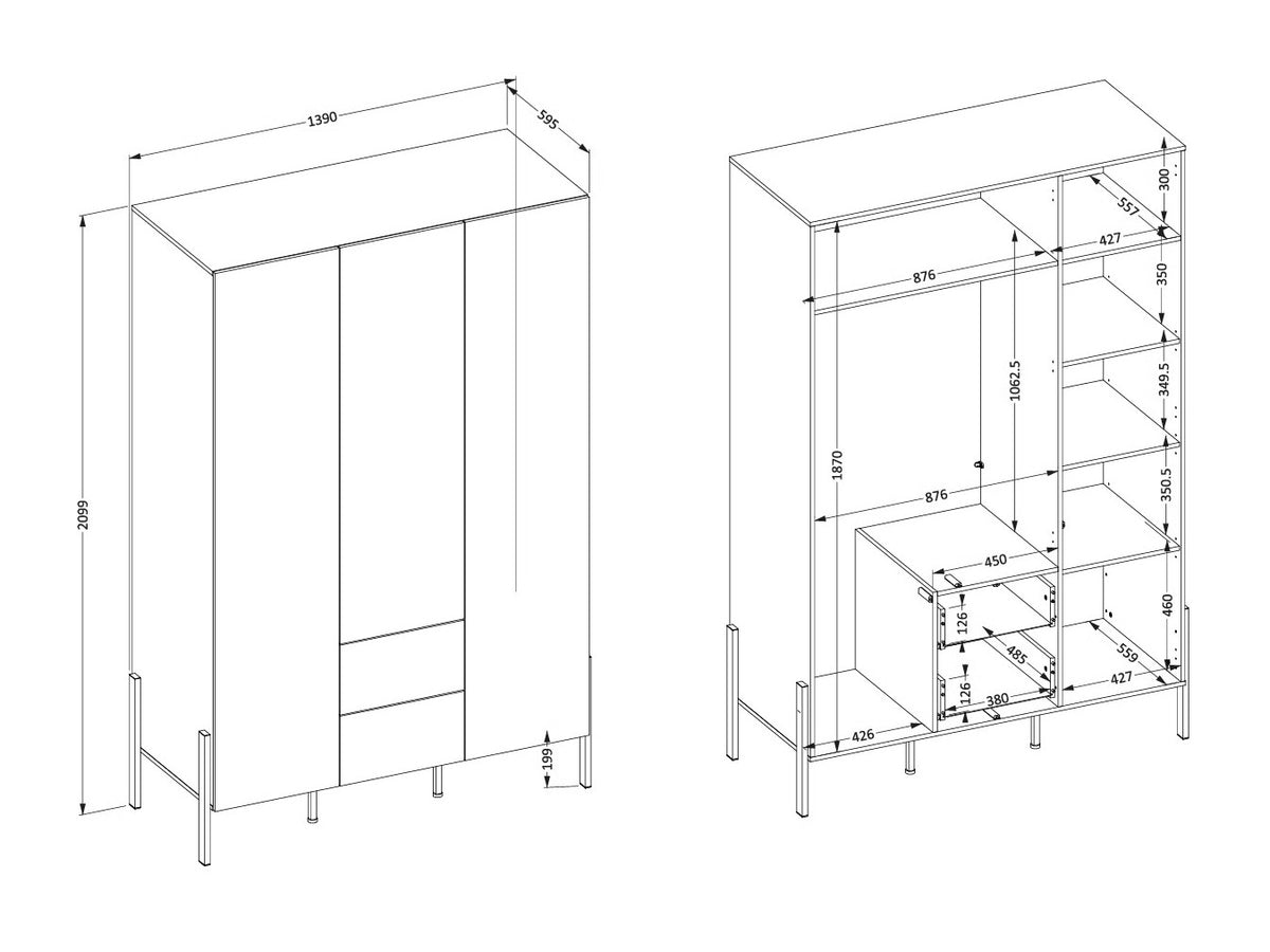 Bedroom set 599257