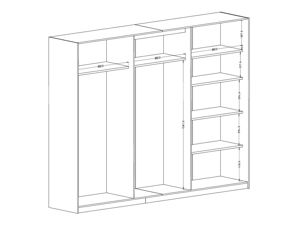 Wardrobe 601316