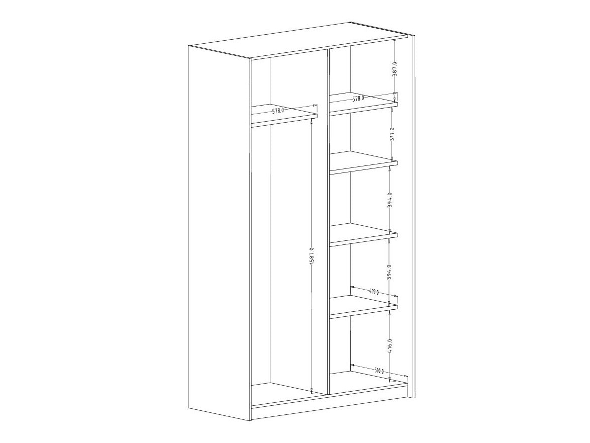 Wardrobe 601295